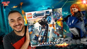 LEGO БАШНЯ МСТИТЕЛЕЙ! ПАПА РОБ, КАПИТАН АМЕРИКА И ЧЁРНАЯ ВДОВА СОБИРАЮТ ЛЕГО MARVEL SUPER HEROES!