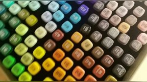 ❤️ РАСПАКОВКА МАРКЕРОВ ДЛЯ СКЕТЧИНГА 168 ЦВЕТОВ / ПОДРОБНЫЙ ОБЗОР ❤️