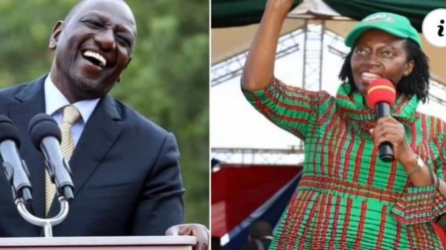 "Ruto Is God's Chosen" Kenyans React As Karua Loses Her Voice While Castigatíng President Ruto смотреть онлайн