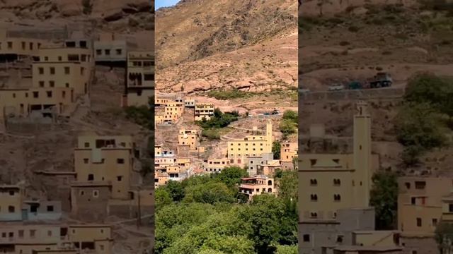 Imlil high Atlas Mountains beautiful berber village in the Atlas Mountains 🏔