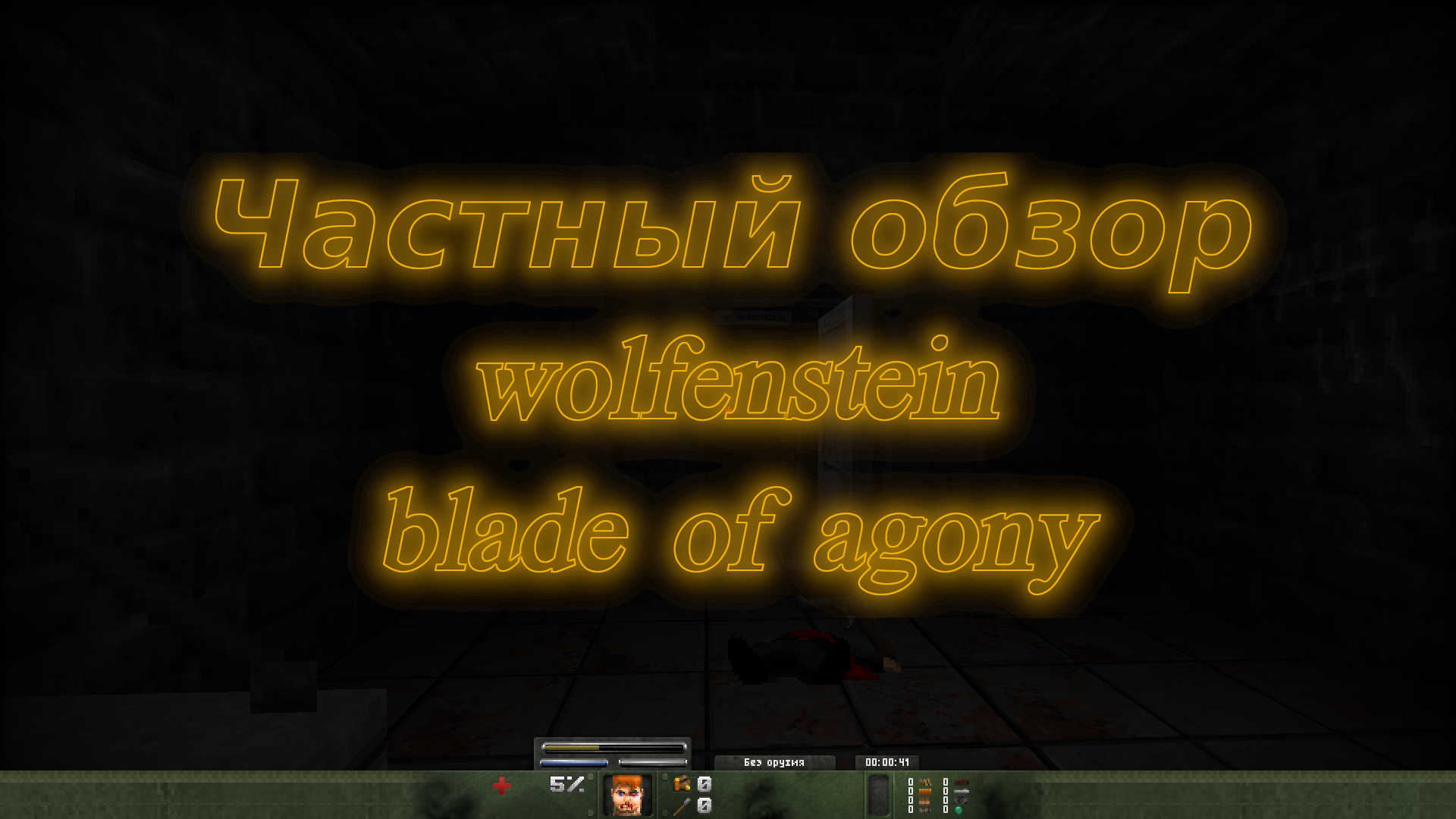 Частный обзор Wolfenstein: blade of agony.