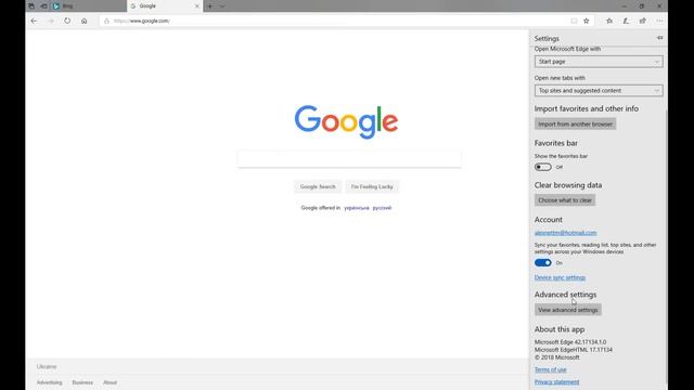 Как сменить Bing на Google смотреть онлайн