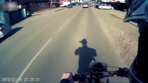 Погоня ДПС за мотоциклом подборка 2016