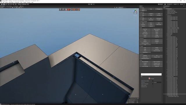 3D Modeling in Unity - Timelapse of modeling a Leg in the Dreadnought with UModeler 2/3 смотреть онлайн