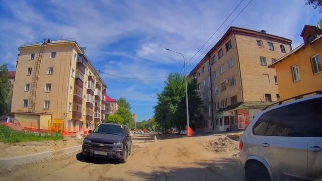 Ремонт дороги на улице Киевская. Тюмень смотреть онлайн