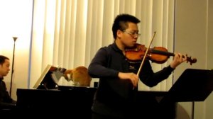 Davin Ma: Concerto No. 1 in G minor by Bruch - 1st & 2nd Mov.