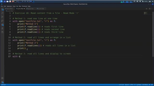 Python Exercises - Part 03 | Python Programming - Leisure Codes
