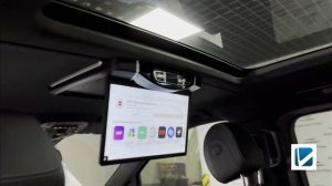 Потолочный монитор для задних пассажиров / Мультимедиа на штатном экране в Mercedes V-class W447