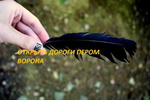 ОТКРЫТЬ-ДОРОГИ-ПЕРОМ-ВОРОНА-СИЛЬНЫЙ-РИТУАЛ-ДЛЯ-ВСЕХ-ОТ-"ВЕДЬМИНА ИЗБА"-ОТ-ИНГИ ХОСРОЕВОЙ