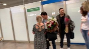 DIMASH KUDAIBERGEN FLEW TO MOSCOW. ll ВСТРЕЧА В АЭРОПОРТУ.