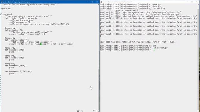 Python Hangman Tutorial #8 смотреть онлайн