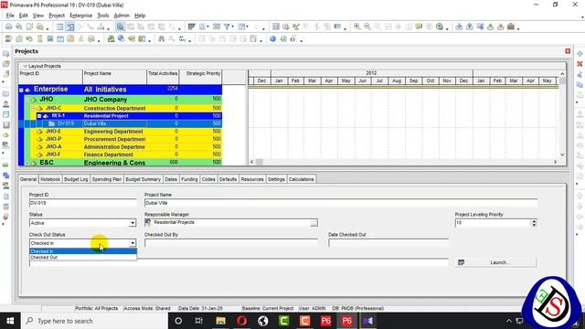 How to Create a Project | Primavera P6 |19.12 | Beginners Tutorial смотреть онлайн