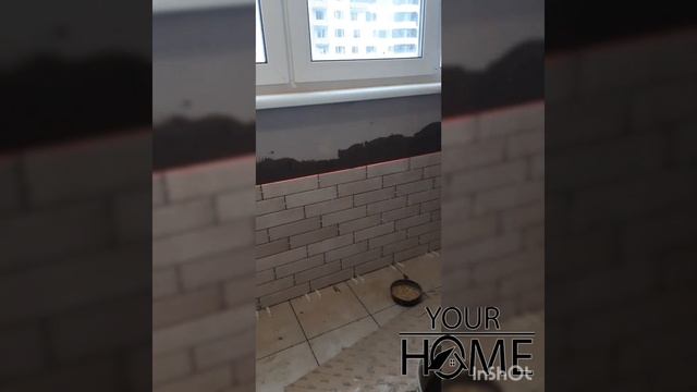 Укладка клинкерной плитки.Плитка на балконе.Дизайн балкона. смотреть онлайн