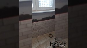 Укладка клинкерной плитки.Плитка на балконе.Дизайн балкона.