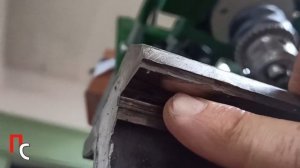 Самодельный токарный по металлу. Фрезеровка второй рельсы. Homemade lathe from rails - rail milling