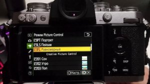 Настройка Nikon Zfc (Nikon z50)