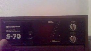 RADIOTEHNIKA  КОЛОНКИ S70 VS УСИЛОК VEGA