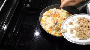 Стакан Риса и Банка Тунца. Ужин на скорую руку  в одной сковороде за   20 мин  Очень Вкусно!