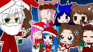 Клип Гача клуб на песню "Новый год к нам мчится скоро всё случится"