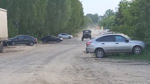 Вездеход на базе УАЗ 469 с портальными мостами. Испытание - разгон до 70 км/ч.