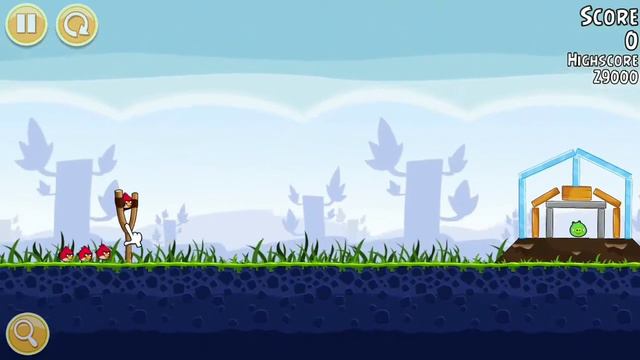 Angry Birds Ver. 4.0.0 Free Ver. Gameplay Playthrough Part:1 Red is stoobid (Level 1 - 5) смотреть онлайн
