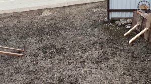 Как делается бетонное основание под арочные ворота.Заливка бетона под арку.