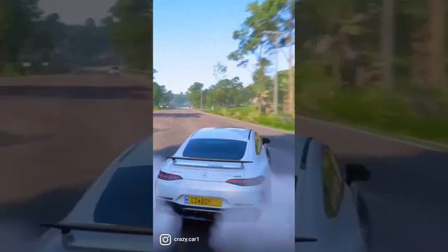 ? drifting Mercedes gt63 amg