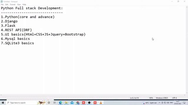 FULL STACK PYTHON by Mr. Mohan Reddy Sir