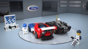 2016 Ford GT & 1966 Ford GT40 - LEGO Speed Champions - 75881 Product Animation
