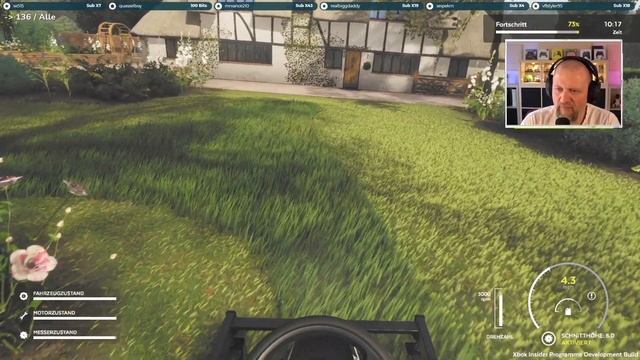 LOHNT SICH DER LAWN MOWING SIMULATOR?!? DER 1. TEST | XBOX SERIES X GAMEPLAY смотреть онлайн