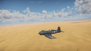 War Thunder - геймплей на F4U-1D (Аркадные бои)