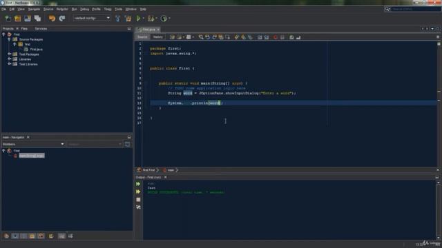 Java Masterclass Beginner to OOP Programming with NetBeans - User Input смотреть онлайн