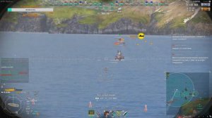 Azuma - обзор корабля | лучший фугасный крейсер 9ого уровня