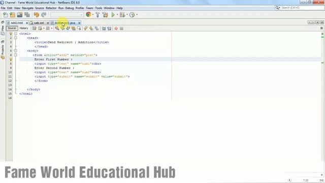 3 - Send Redirect Program | Advanced Java Tutorials Series смотреть онлайн