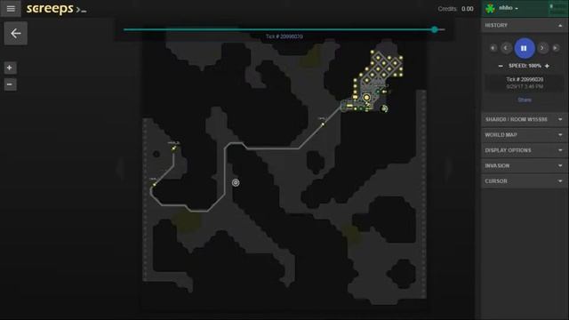 Screeps gameplay смотреть онлайн