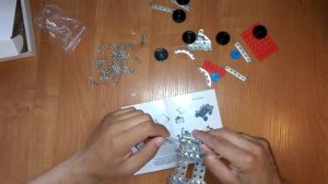 Металлический конструктор  "Грузовик"