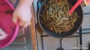 Корейский салат из папоротника/КОСАР ЧА/