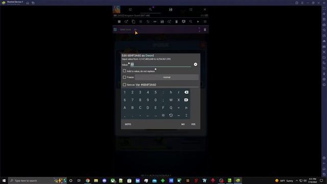 GameGuardian on Kingdom Guard. (info in description)