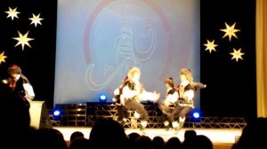 Мужской башкирский танец с кнутом