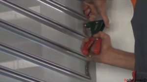 Установка рулонных ворот от RolMaster, Монтаж рольставен