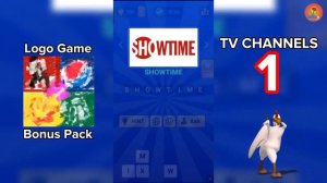 LOGO GAME, BONUS PACK | TV CHANNELS 1 ANSWERS. @brainitquizzes #logogame
