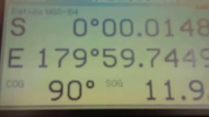 Пересечение линии перемены дат