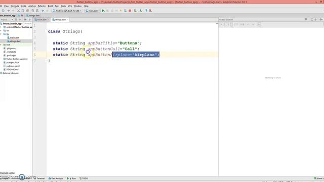 Flutter Tutorial  - Flutter Button