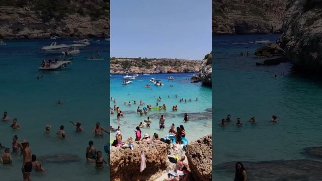 Calo des Moro  Beach - Mallorca, Spain #shorts