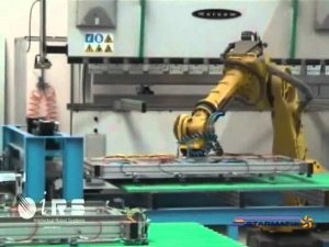 Комплекс для роботизированной гибки металла