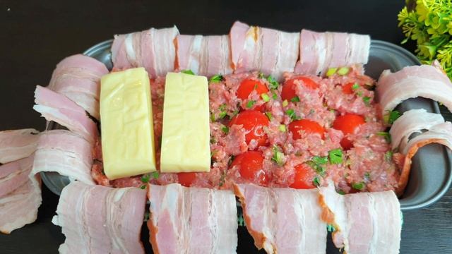 Вместо котлет на праздничный стол! Это блюдо из фарша удивила ВСЕХ моих ГОСТЕЙ, БЫСТРО И ВКУСНО