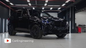 Оклейка пленкой и шумоизоляция BMW X5 M (БМВ Х5). Премиальная химчистка в Москве (Услуги детейлинга