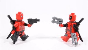 LEGO ULTIMATE DEADPOOL MINIFIGURE CREATION!