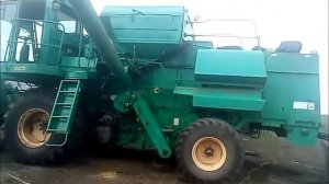 Ремонт комбайна после пожара.
