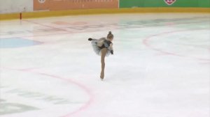 Цаба Екатерина. 9 лет. звёздочка 1 этап. Молодечно. 2 спортивный разряд. Произвольная программа.